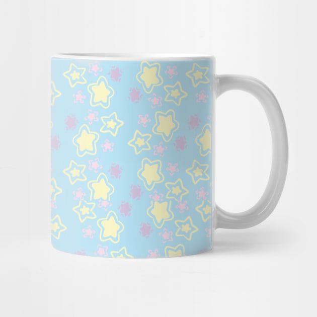 Pastel Stars Pattern by SaganPie